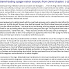 Daniel leading a pagan nation (excerpts from Daniel chapters 1-2)